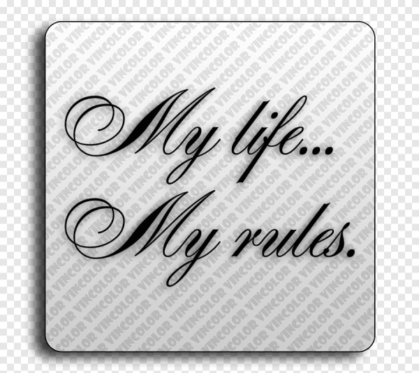 Красивая надпись моя жизнь