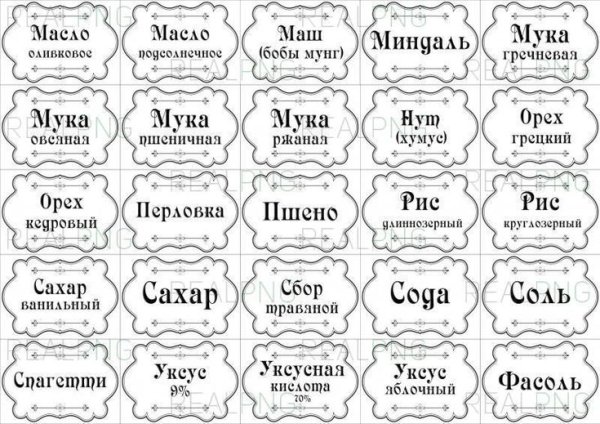 Наклейки на банки