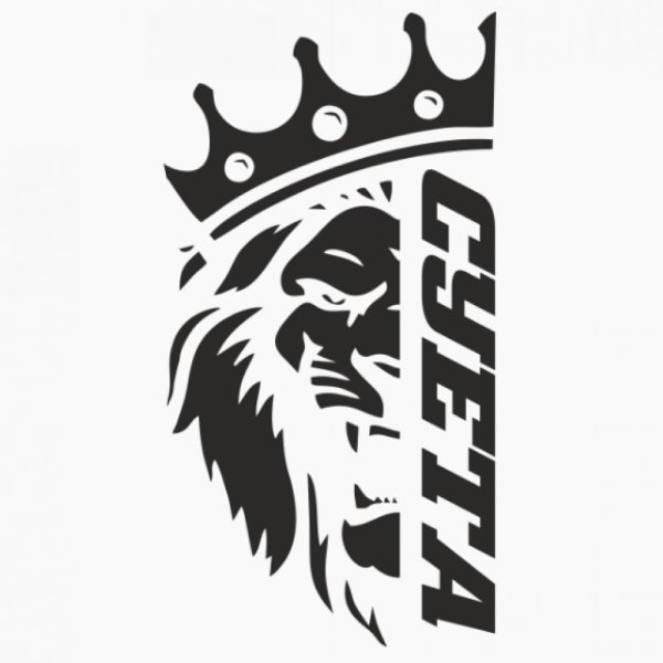 Наклейка Лев