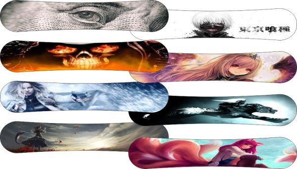 Наклейки на лыжи