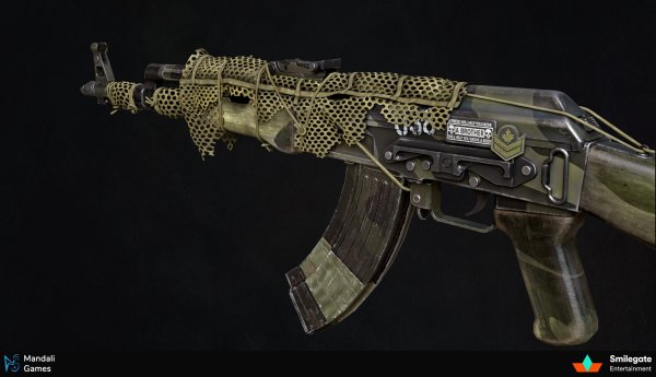 КС скин АК Блю гем