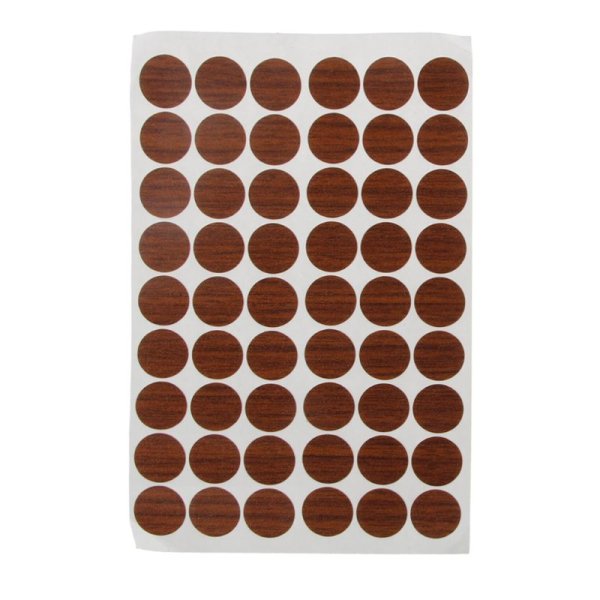 Заглушка самокл. D=14мм, Weiss 1110 белая (лист 50шт.)