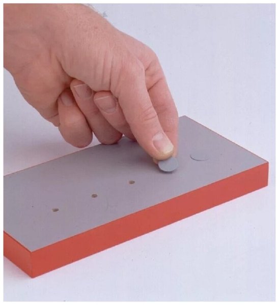 Наклейки для мебели круглые