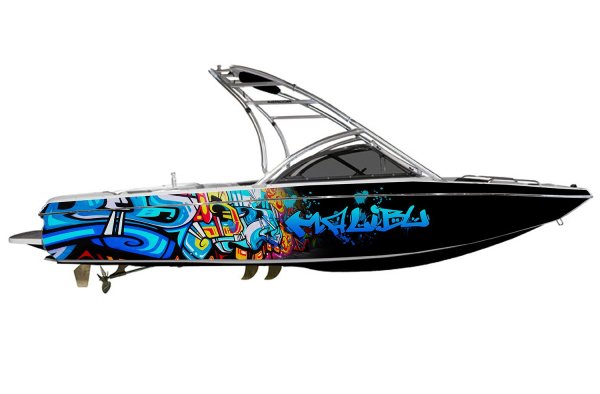 Наклейки на катер