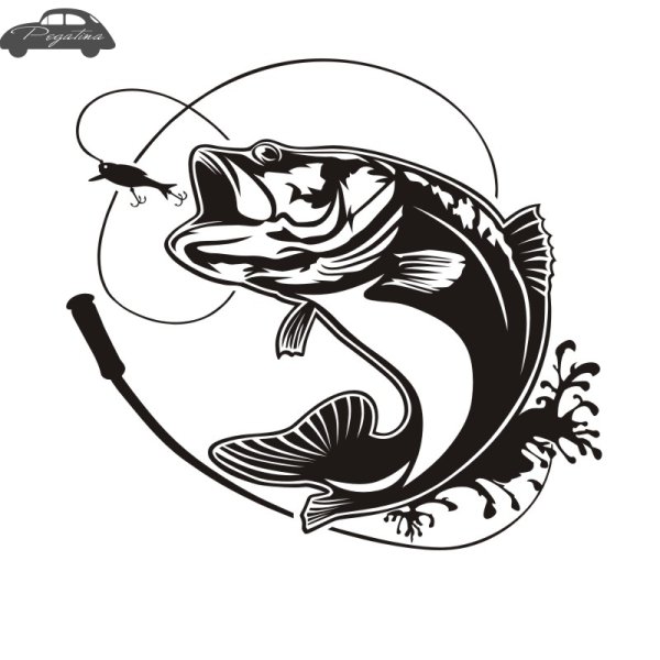 Векторные изображения рыбалка