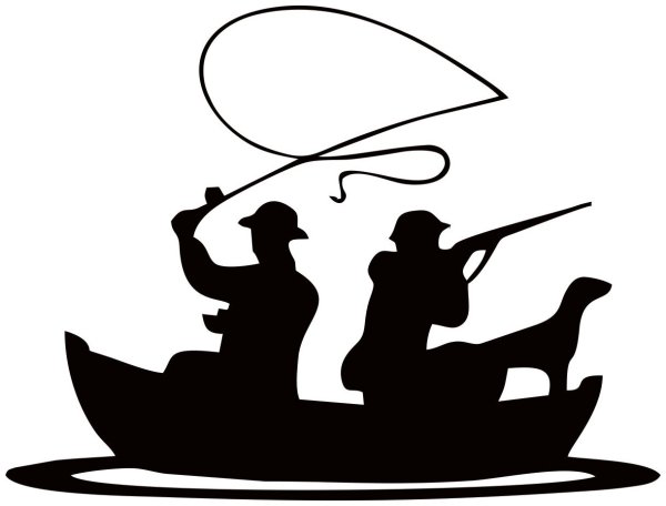 Трафарет на лодку