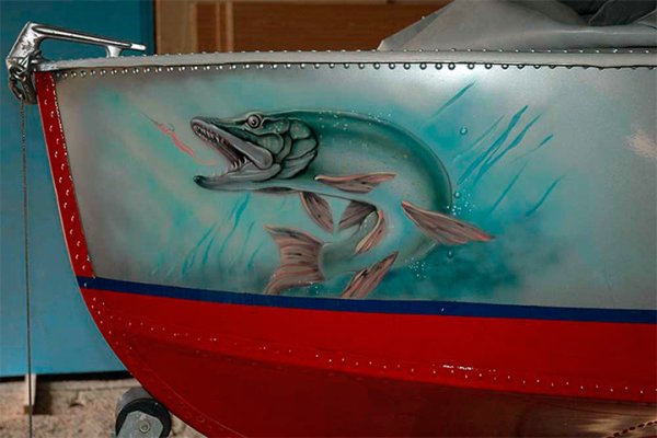 Разрисованные катера