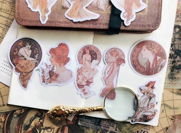 Идеи для наклеек на пергаменте