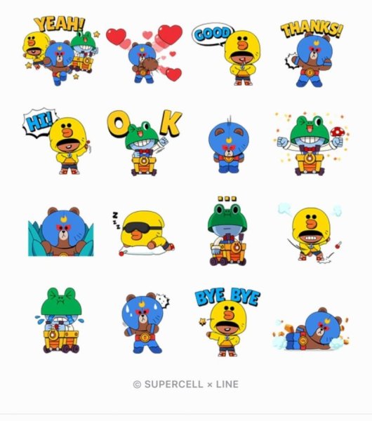 Наклейки Brawl Stars наклейки Brawl Stars