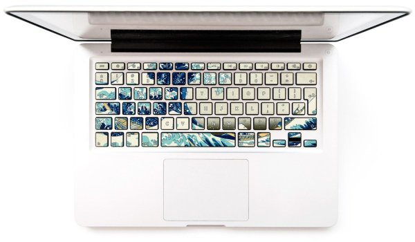 MACBOOK Air m1 наклейка на клавиатуру