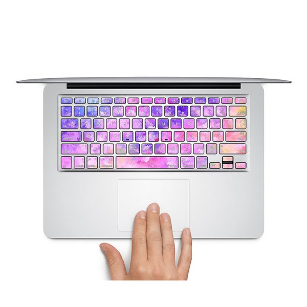 Наклейки на макбук про 13 клавиатура