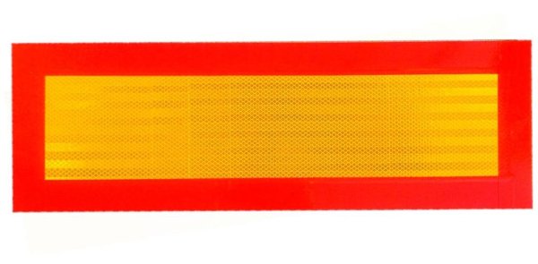 Табличка длинномер 20х60 см 2шт светоотражающая Призма