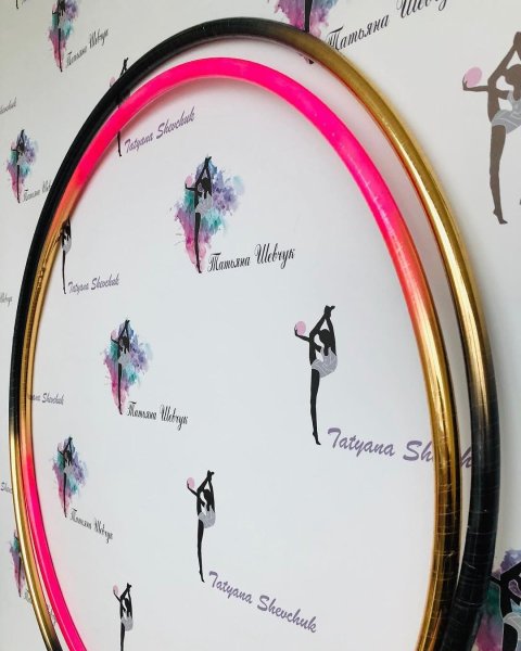 Украсить обруч для художественной гимнастики