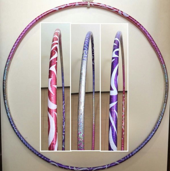 Красивый обруч для художественной гимнастики