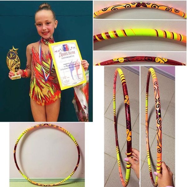 Гимнастика с обручем