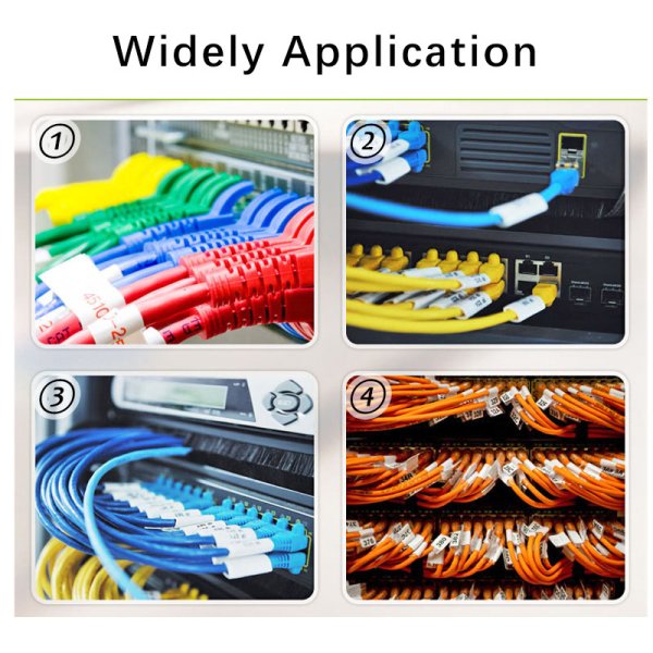 Бирка для кабеля Ethernet RJ-45