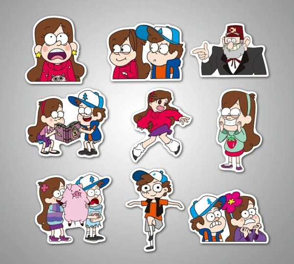 Наклейки Мейбл