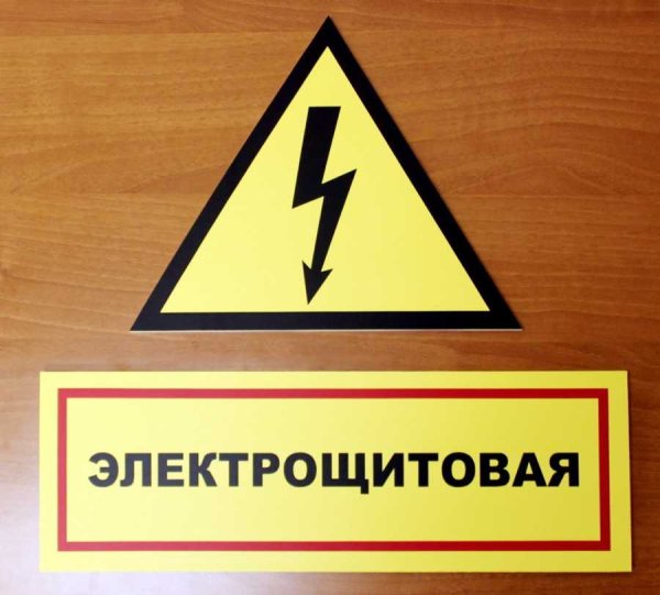 Запрещающие знаки электробезопасности