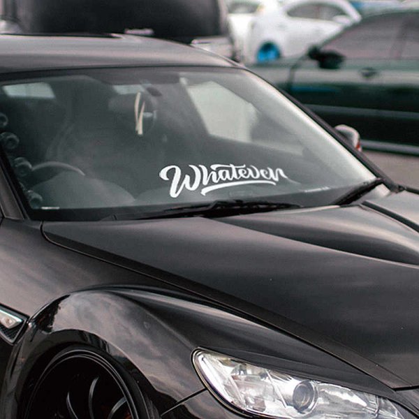 Наклейки на лобовое стекло