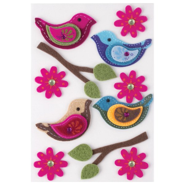 Наклейка - цветы