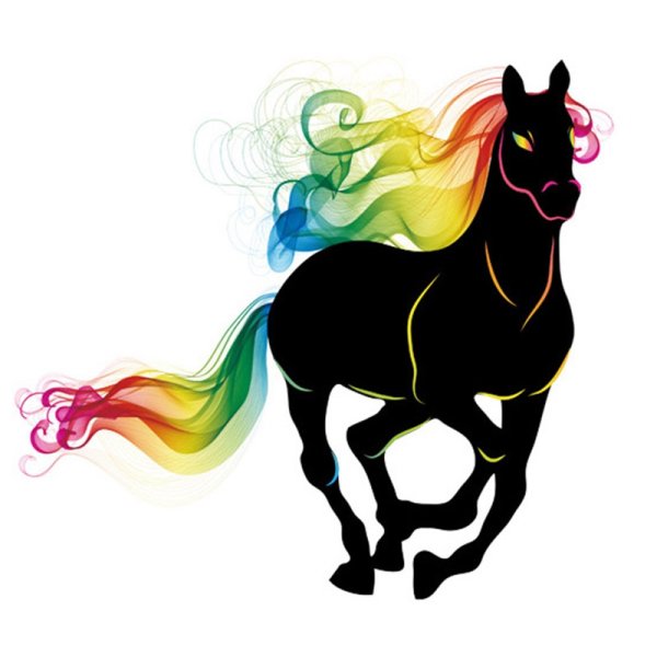 Стикеры лошадки