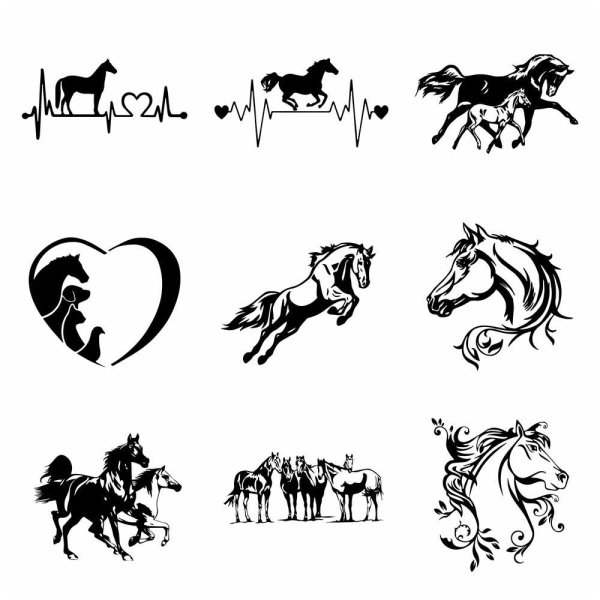 Стикеры лошади