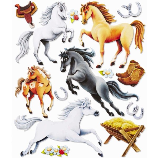 Стикер конь