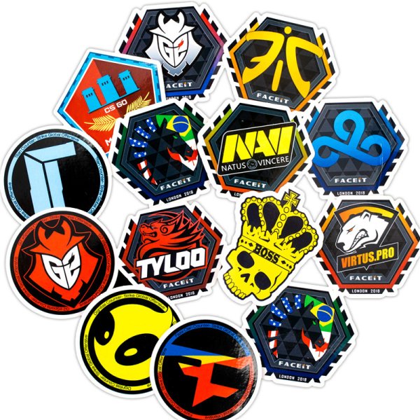 Наклейки CS go