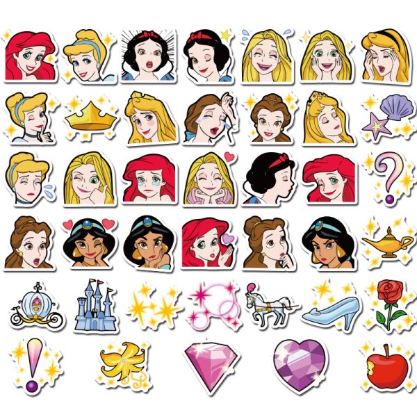 Наклейки Disney Princess