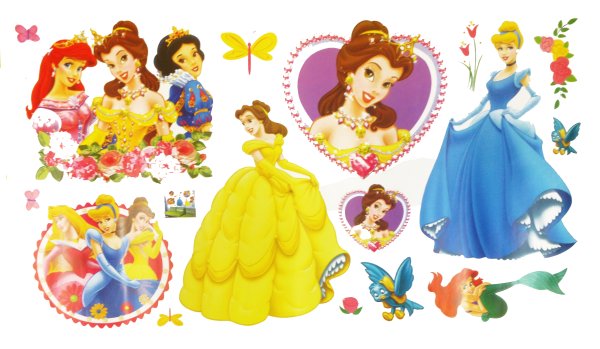 Наклейки Disney Princess