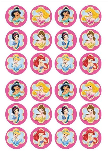 Принцесса Дисней Золушка для наклеек