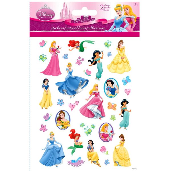 Принцессы с наклейками