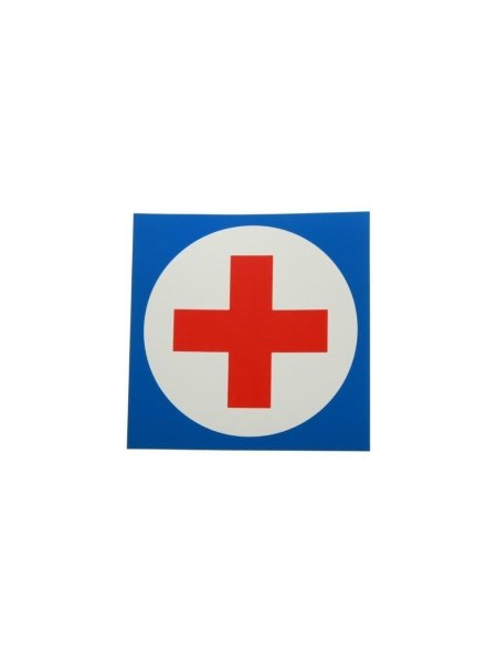 Красный крест на авто