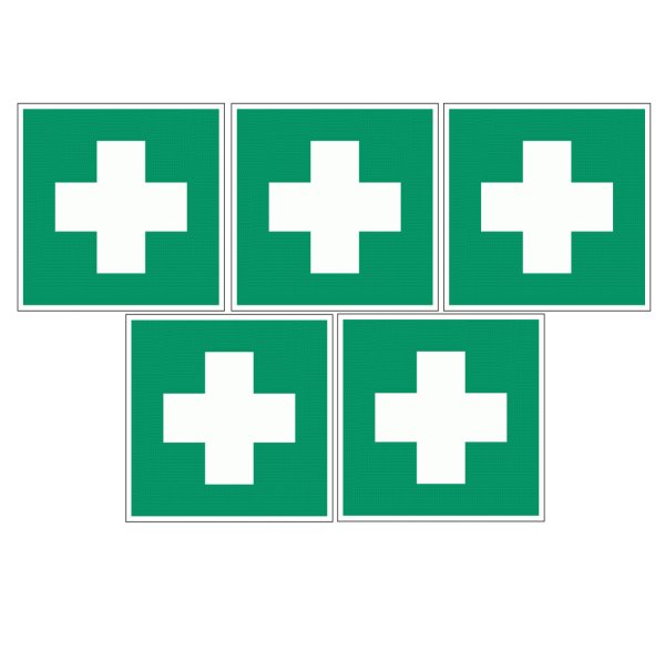 Табличка аптечка 100х100мм