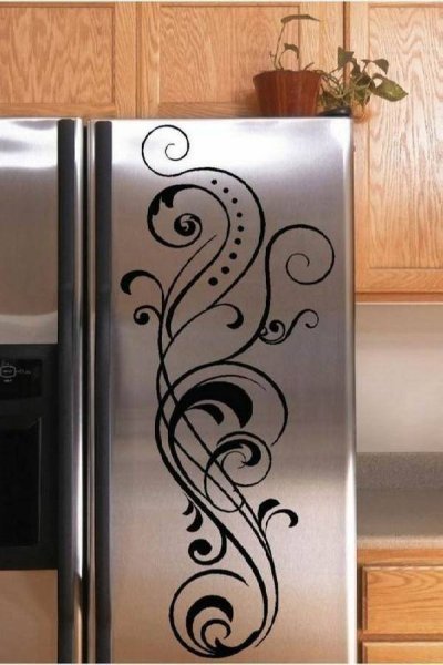 Узоры на холодильник