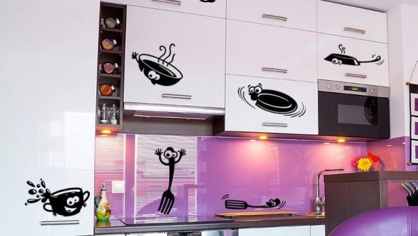 Трафарет для кухонного гарнитура