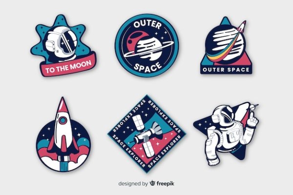 Космические наклейки