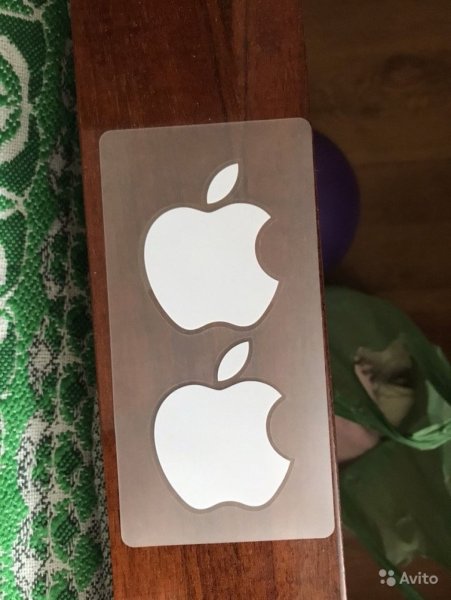 Наклейки яблоко Apple