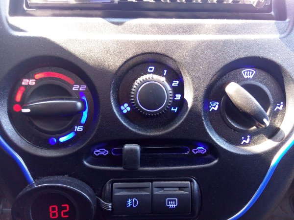 Блок управления отопителя Гранта