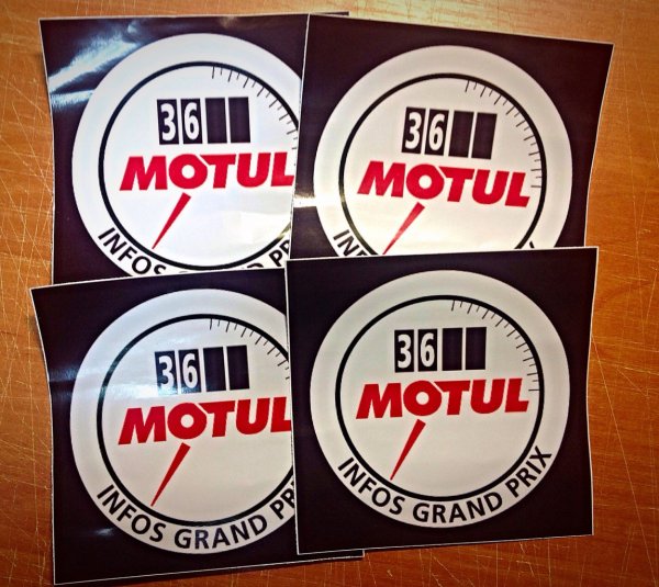 Мотул наклейка Motul