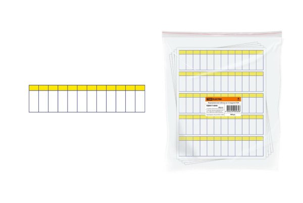 Маркировочная таблица на 12 модулей sq0817-0040 TDM