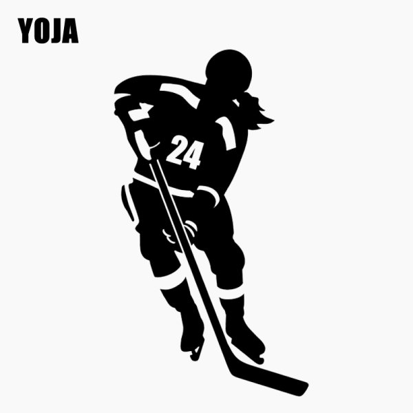 Наклейка хоккеист