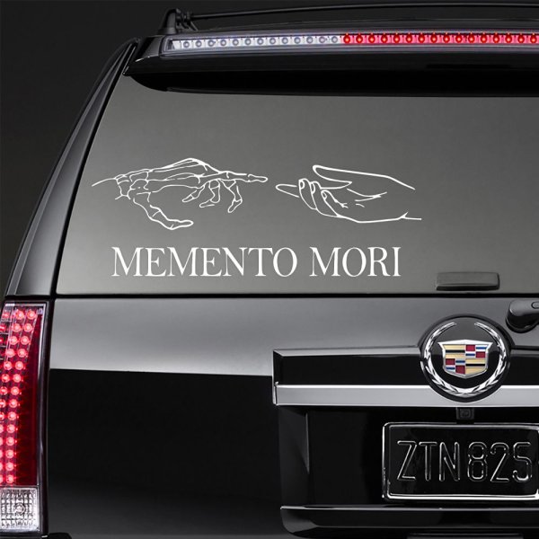 Наклейка моменто Мори
