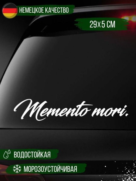 Стикер МЕМЕНТО Мори