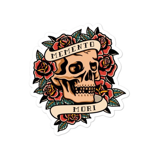 Тату надпись моменто море