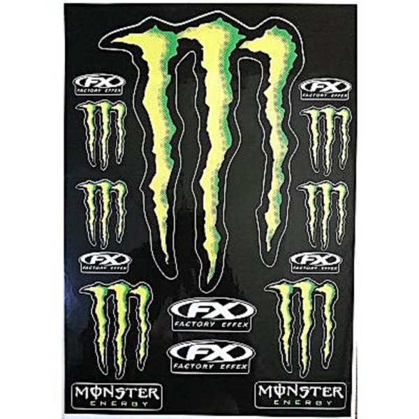 Наклейки Монстер Энерджи на мото