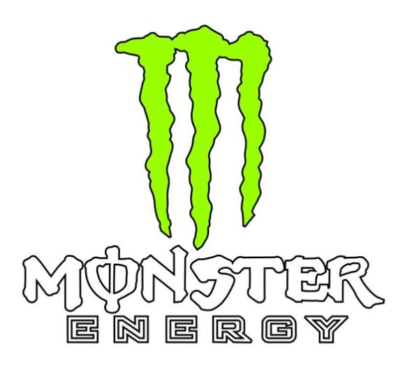 Монстр Энерджи наклейки