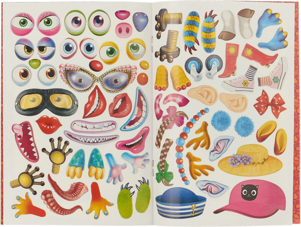 Многоразовые наклейки Фламинго