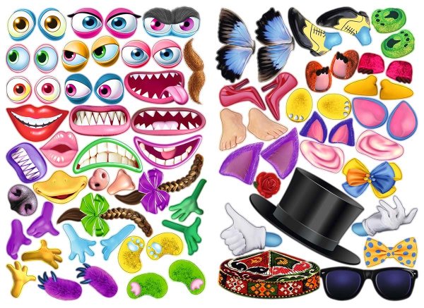 Аппликация чудики