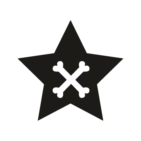 Термонаклейка звезда